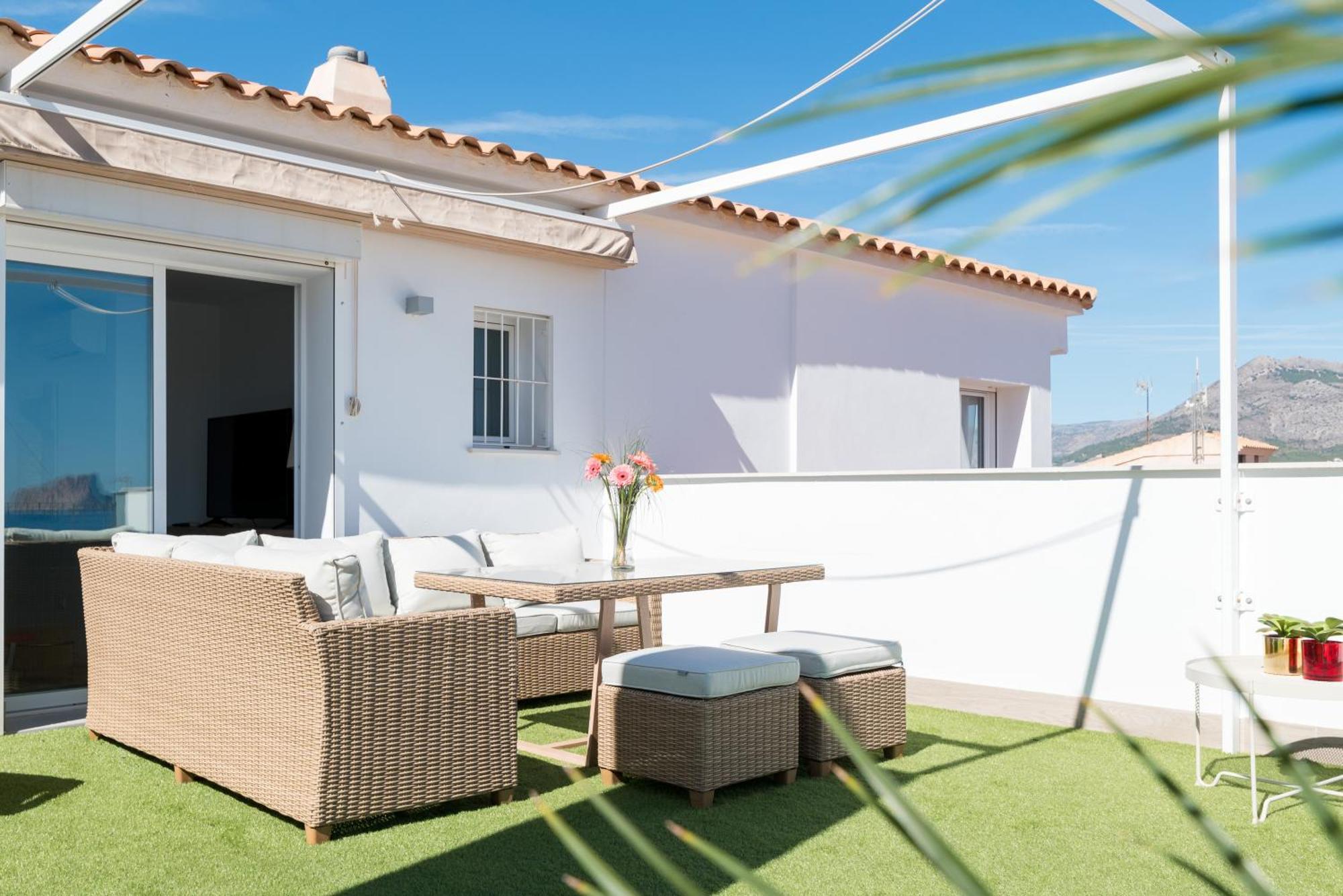Atico Vistas Al Mar, Terraza, Piscina Y Parking By Vero Altea Ngoại thất bức ảnh