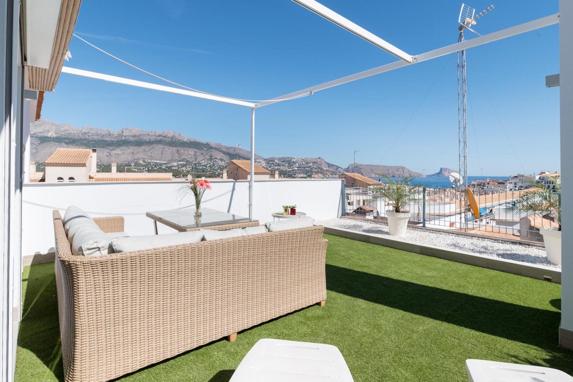 Atico Vistas Al Mar, Terraza, Piscina Y Parking By Vero Altea Ngoại thất bức ảnh